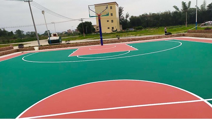彩色籃球場(chǎng)造價(jià)