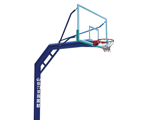 獨(dú)柱埋地籃球架