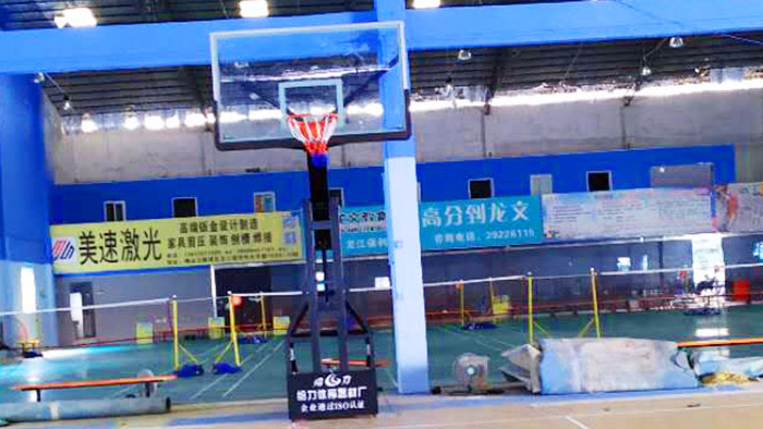 手動液壓籃球架